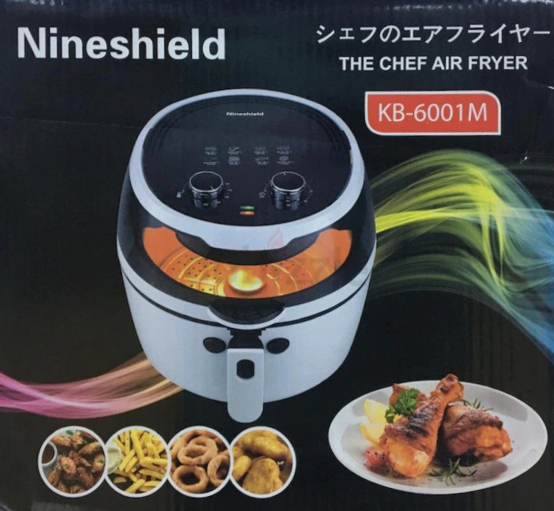 Nineshield KB 6001M Oil-Free Air Fryer – Genuine