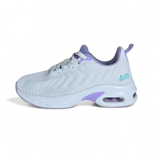 Aov Sneakers - Lightweight Unisex Shoes - White/Purple