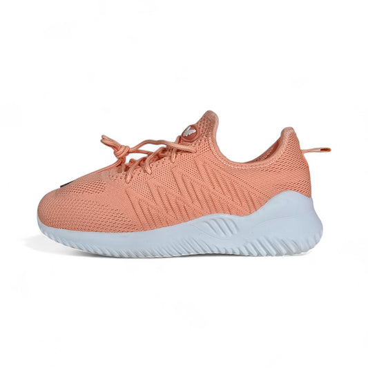 Aov Sneakers - Lightweight Unisex Shoes - Orange/White