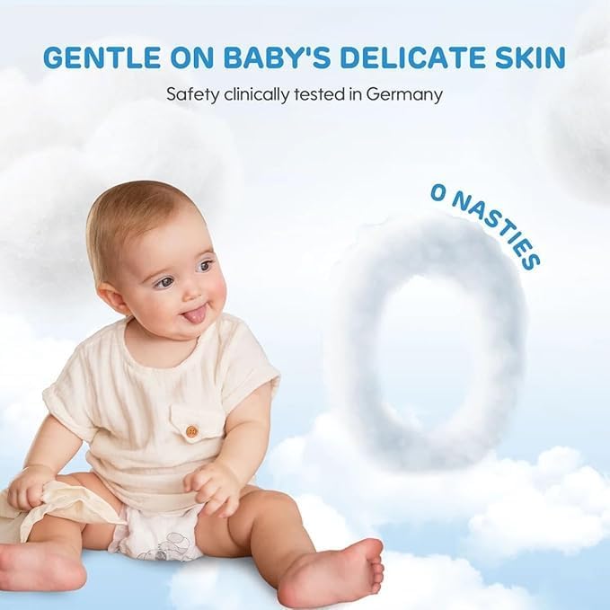 Baby Cool Ultimate Comfort Pants Diapers, Size 4+ (10–15 kg), Soft & Breathable Fit, Up to 12-Hour Dryness, Easy Pull-Up Design, Value Pack, 40 Count