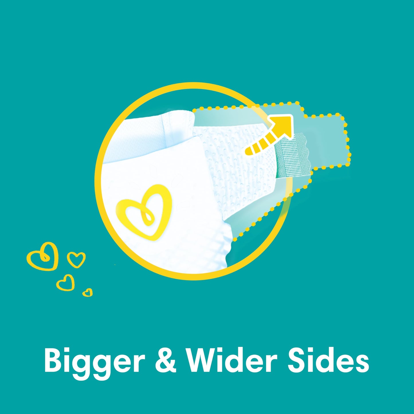 Pampers Baby-Dry Taped Diapers, up to 100% Leakage Protection, Size 2 (3-8kg) 64pcs