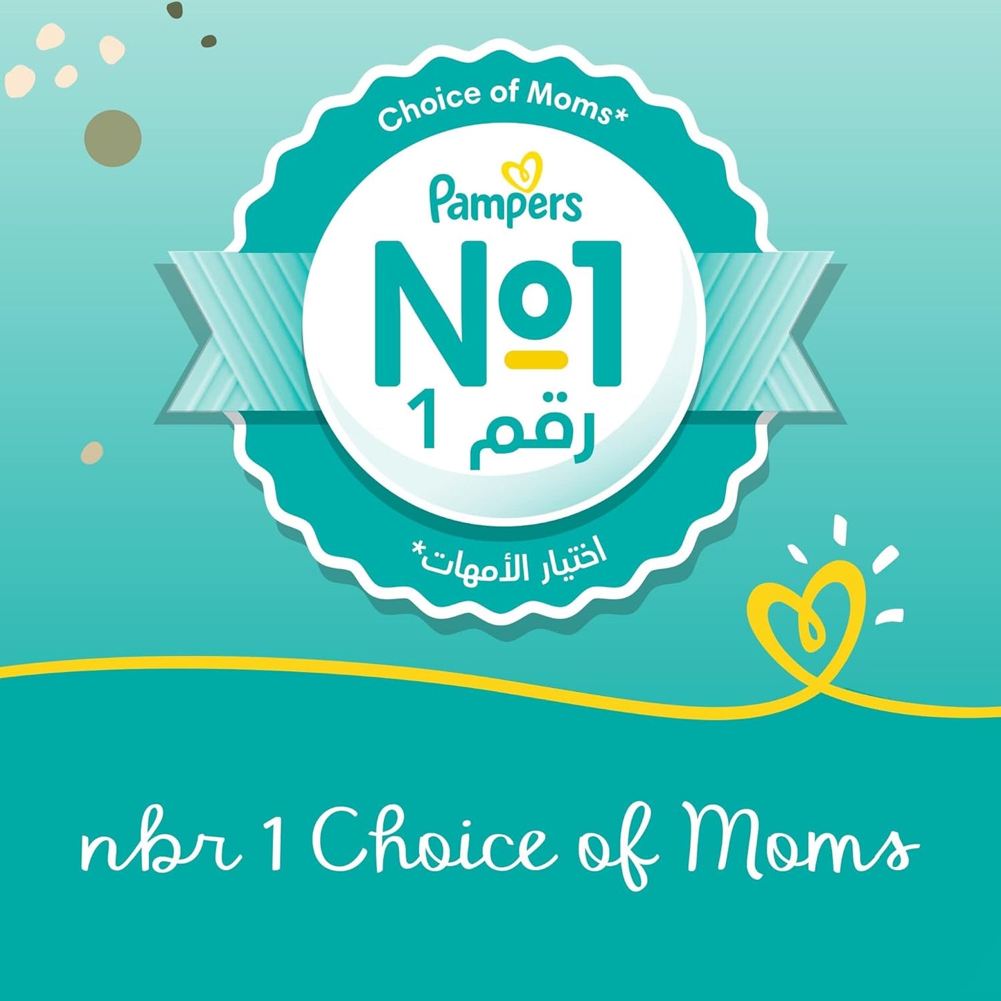 Pampers Baby-Dry Taped Diapers, up to 100% Leakage Protection, Size 3 (6-10 kg) 46pcs