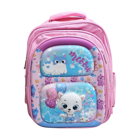 Kids School Backpack – Stylish, Spacious & Comfortable with 3D Front Design
