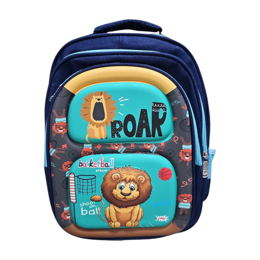 Kids School Backpack – Stylish, Spacious & Comfortable with 3D Front Design