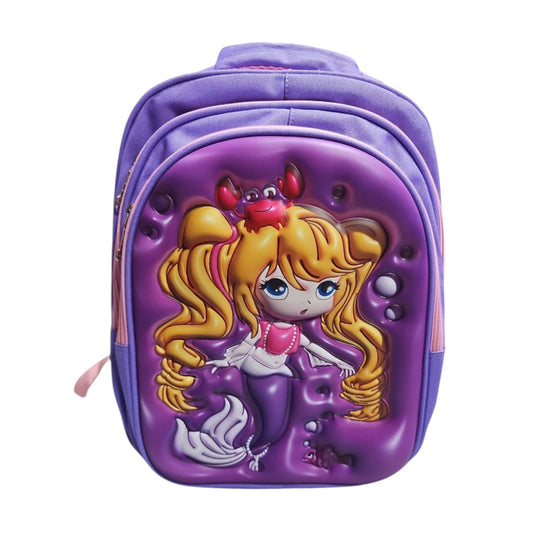 Kids School Backpack – Stylish, Spacious & Comfortable with 3D Front Design