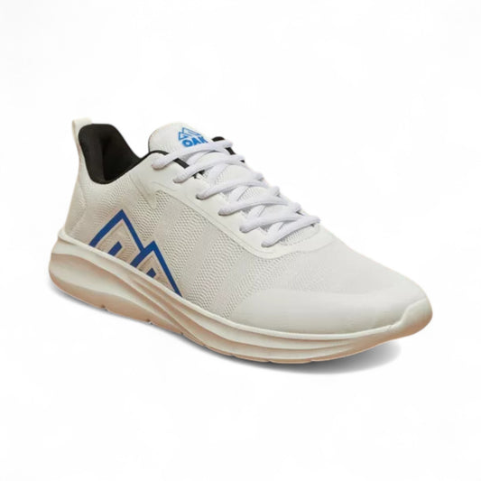 OAKLAN Men's Textured Lace-Up Sports Shoes with Cushioning